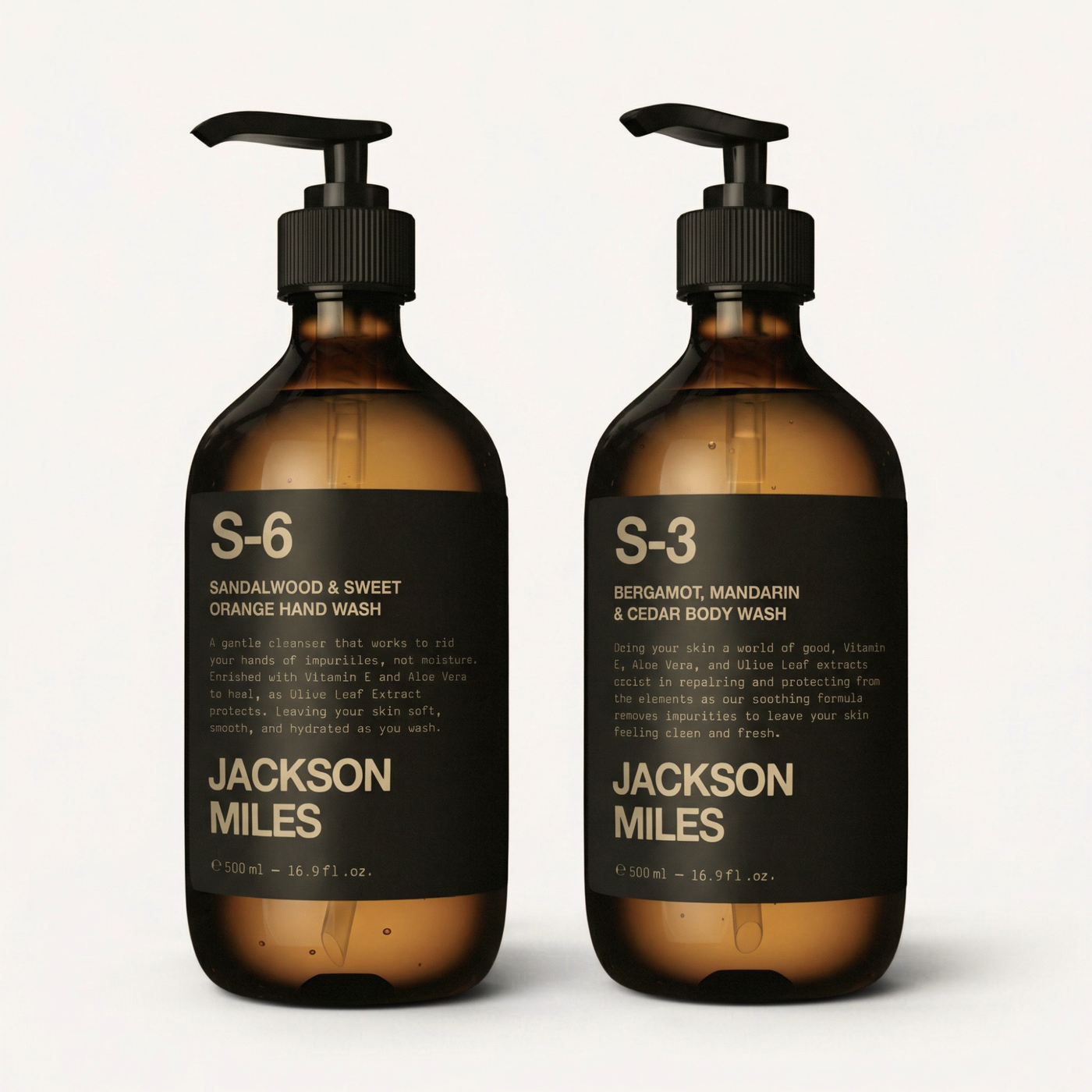 Hand & Body Kit - Body Wash & Hand Wash Pack (2 x 500ml)